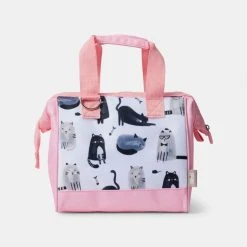Mozi Insulated Lunch Bag Moggs Pink