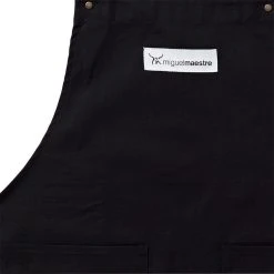 S&N By Miguel Maestre Chef Apron Black 85x65cm